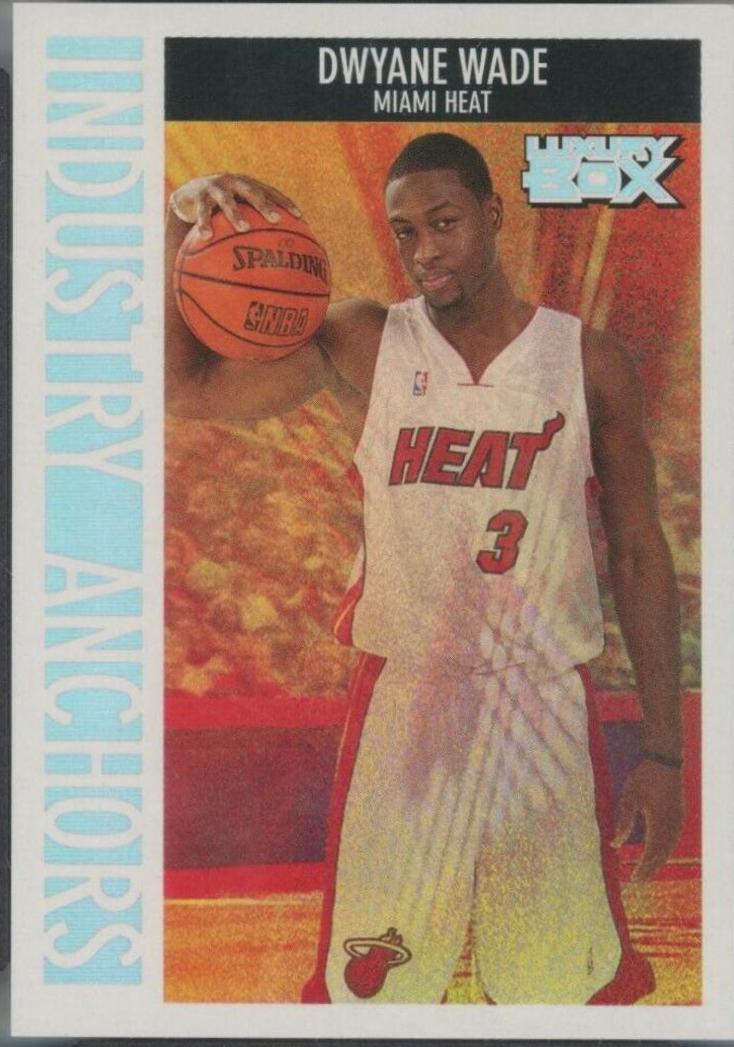 Dwyane Wade #IAB-DW8 Basketball Cards 2005 Topps Luxury Box Industry Anchors