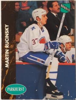 Martin Rucinsky #366 Hockey Cards 1991 Parkhurst