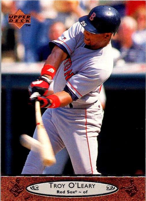 Troy O'Leary #22 Baseball Cards 1996 Upper Deck