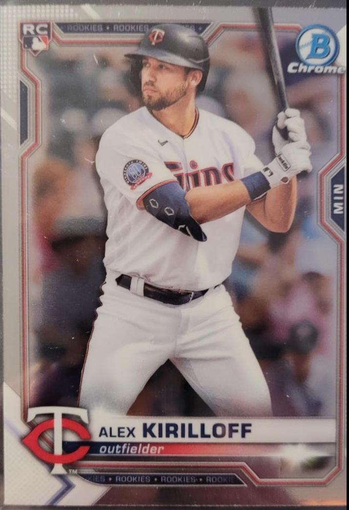 Alex Kirilloff #3 Baseball Cards 2021 Bowman Chrome