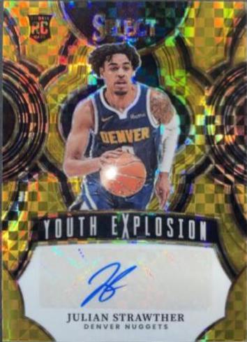 Julian Strawther [Gold Prizm] #YE-STW