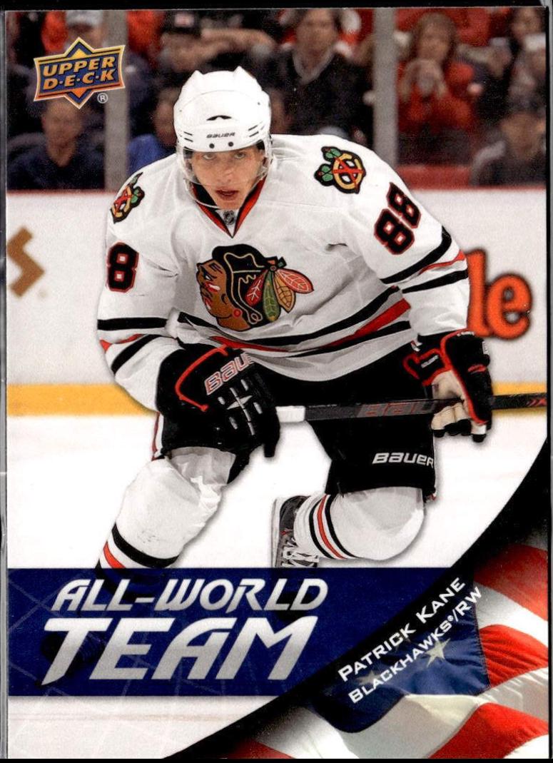 Patrick Kane #AW23 Hockey Cards 2011 Upper Deck All World Team