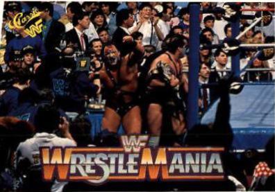 Demolition #46 Wrestling Cards 1990 Classic WWF The History of Wrestlemania