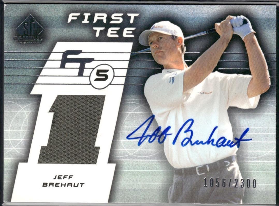 Jeff Brehaut #64 2003 Sp Game Used Golf