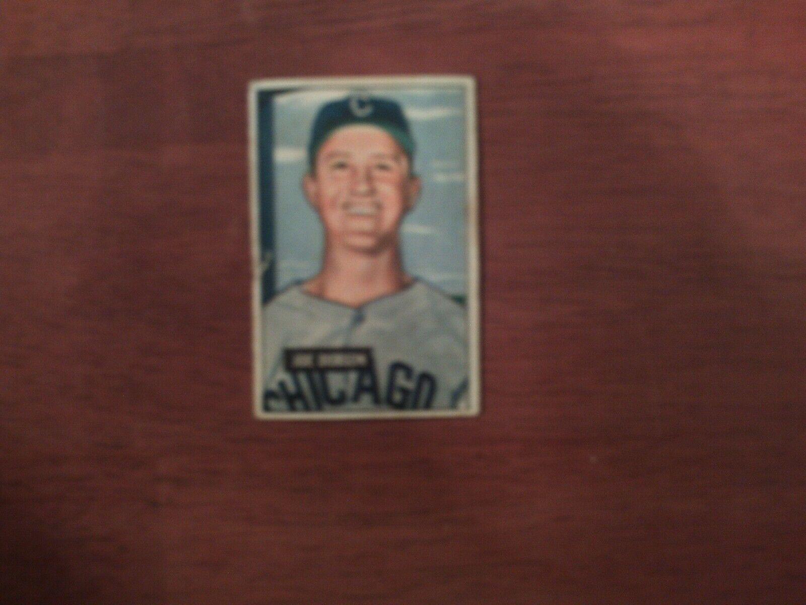Joe Dobson #36 Baseball Cards 1951 Bowman