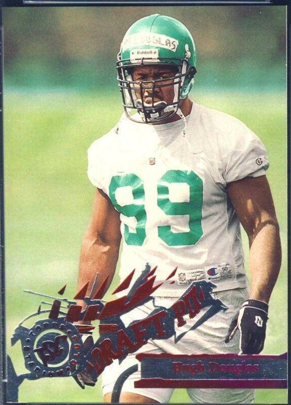 Hugh Douglas #D444 Football Cards 1995 Stadium Club