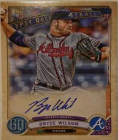 Bryse Wilson #GQA-BW Baseball Cards 2019 Topps Gypsy Queen Autographs