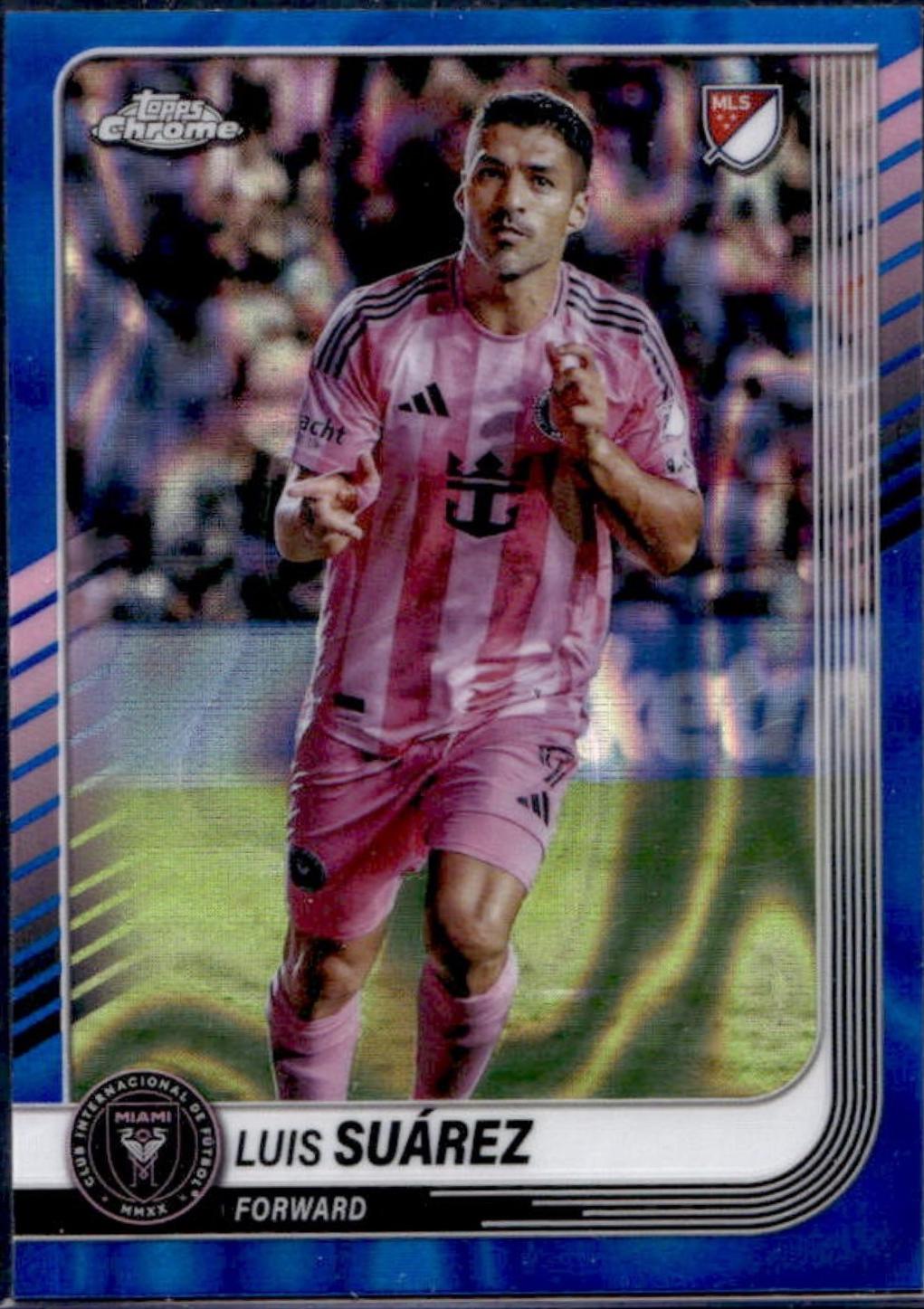 Luis Suarez [Blue Lava Refractor] #31