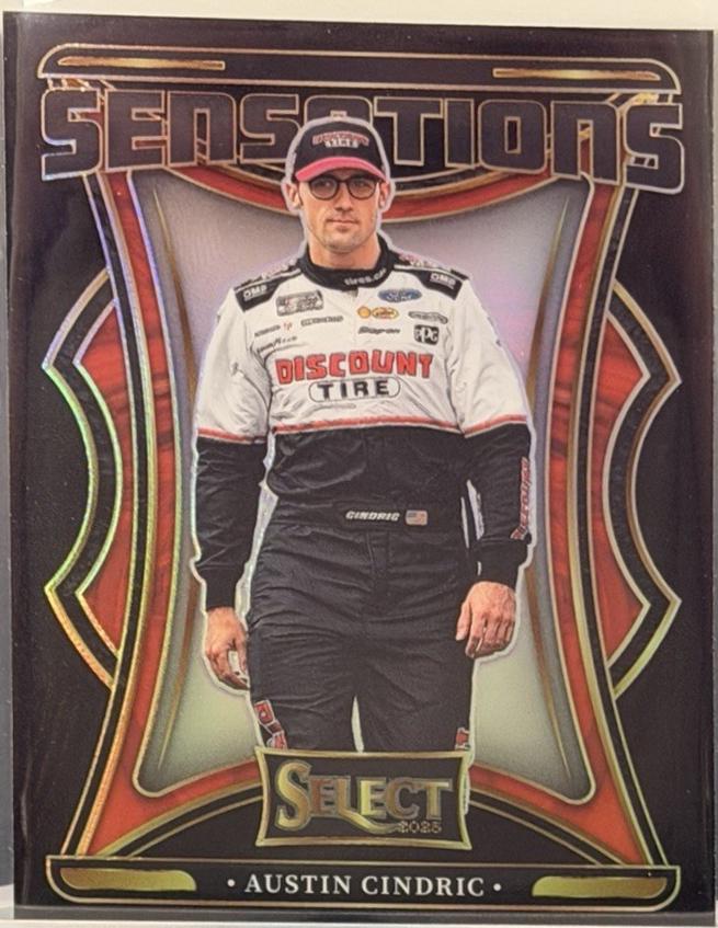Austin Cindric [Black Prizm] #10