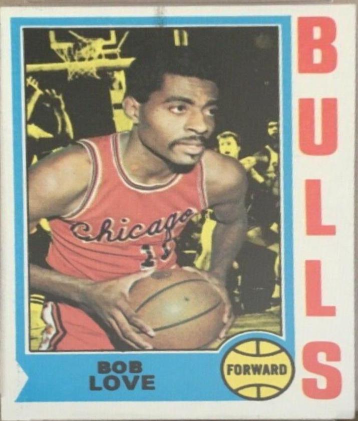 Bob Love #15 Basketball Cards 1974 Topps