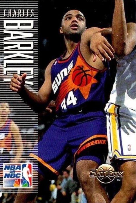 Charles Barkley #176 Basketball Cards 1994 SkyBox Premium