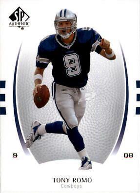 Tony Romo #100 2007 Sp Authentic Football