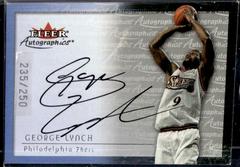 George Lynch Basketball Cards 2000 Fleer Tradition Autographics Prices