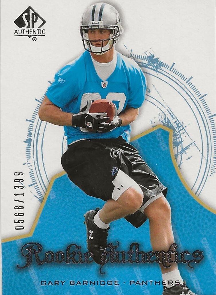 Gary Barnidge #118 Football Cards 2008 SP Authentic