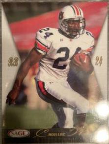 Cadillac Williams #50 Football Cards 2005 Sage