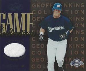 Geoff Jenkins #GJ-P Baseball Cards 2002 Leaf Game Collection
