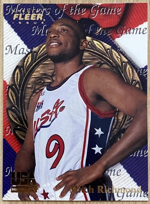 Mitch Richmond #M8 1996 Fleer USA Wrapper Exchange Basketball
