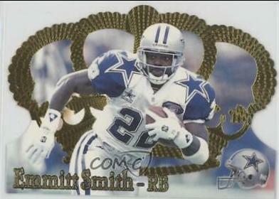 Emmitt Smith #125 Football Cards 1995 Pacific Crown Royale