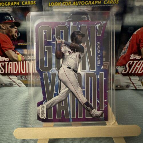 Yordan Alvarez #GY-15 Baseball Cards 2023 Stadium Club Goin' Yard