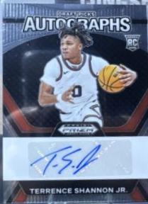 Terrence Shannon Jr. #DPA-TSJ Basketball Cards 2024 Prizm Draft Picks Autograph