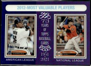 Buster Posey / Miguel Cabrera