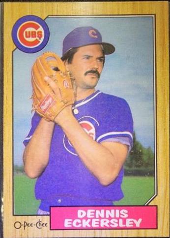 Dennis Eckersley #381 Baseball Cards 1987 O Pee Chee