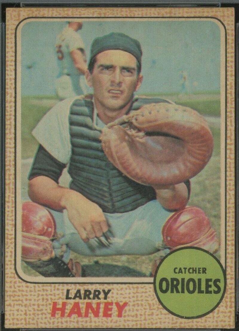 Larry Haney #42 Baseball Cards 1968 Venezuela Topps