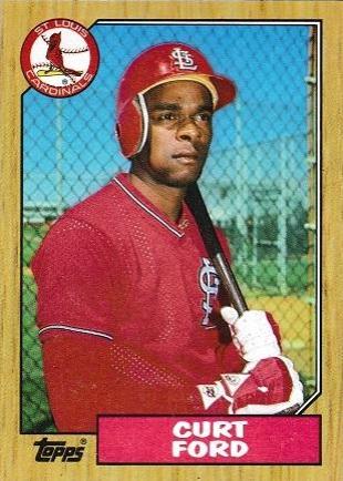 Curt Ford #399 Baseball Cards 1987 Topps