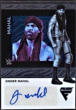 Jinder Mahal #FX-JMH Wrestling Cards 2022 Panini Chronicles WWE Flux Autographs