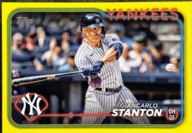 Giancarlo Stanton [Yellow] (2024 Topps)