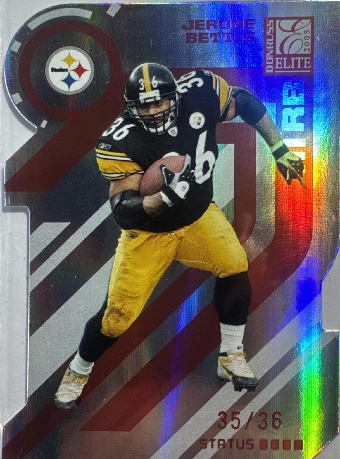 Jerome Bettis #75 2005 Panini Donruss Elite Football