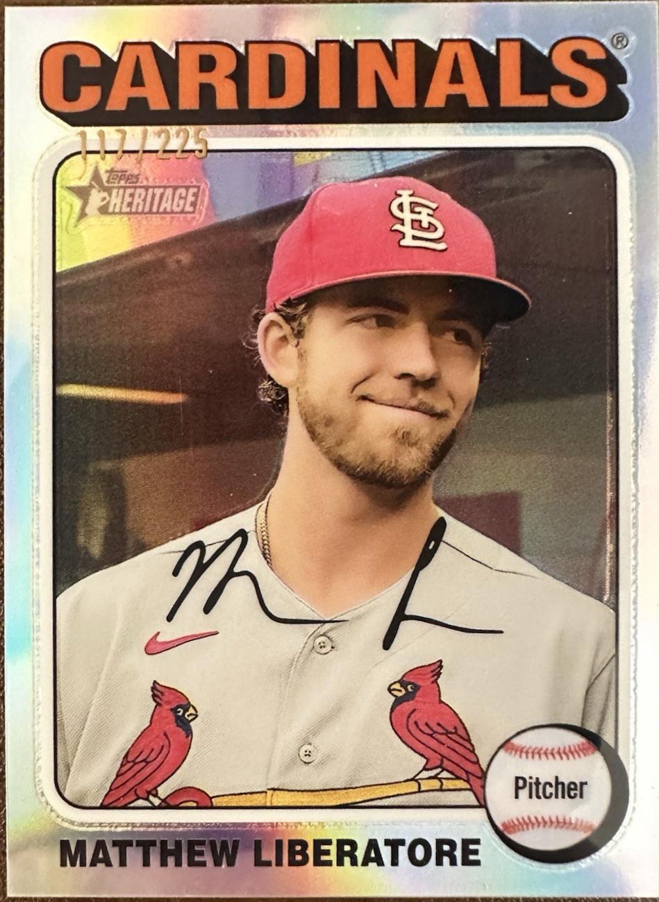 Matthew Liberatore [Silver Chrome] #135