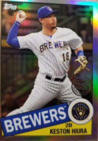 Keston Hiura #85TC-16 Baseball Cards 2020 Topps Chrome 1985