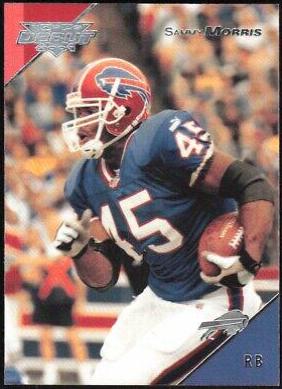 Sammy Morris #15 Football Cards 2001 Topps Debut