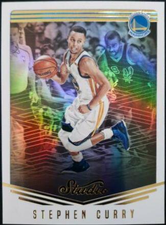 Stephen Curry #1 Basketball Cards 2016 Panini Studio