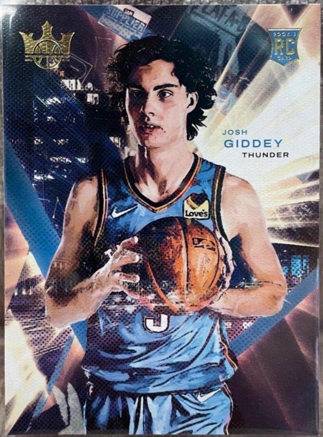 Josh Giddey #69 Basketball Cards 2021 Panini Court Kings