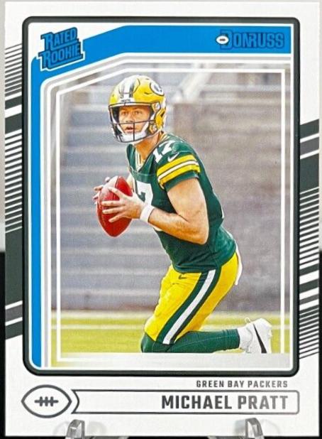 Michael Pratt #339 Football Cards 2024 Panini Donruss
