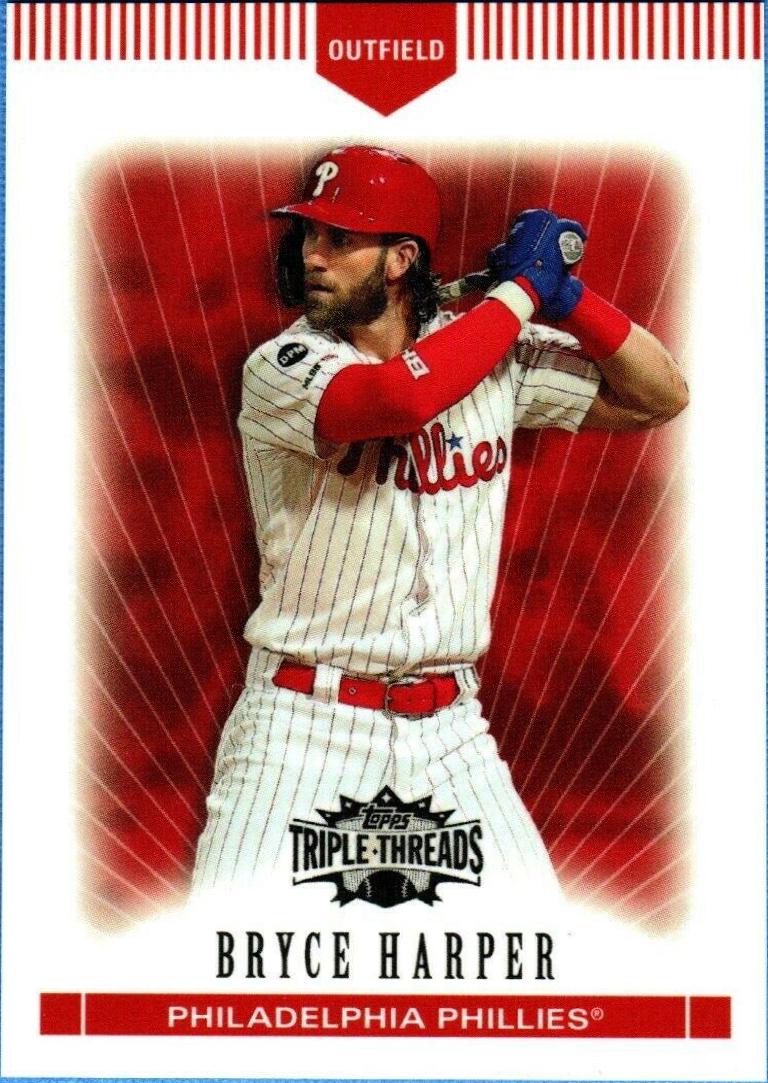 Bryce Harper #9 Baseball Cards 2020 Topps Throwback Thursday