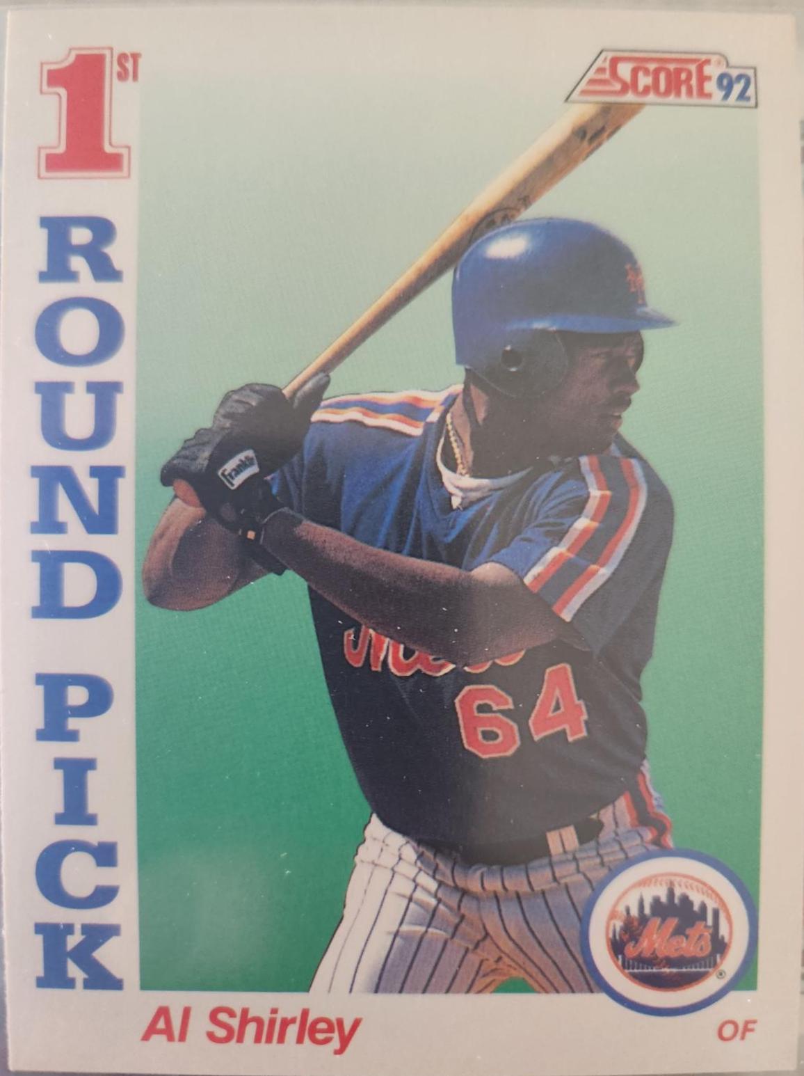 Al Shirley #802 Baseball Cards 1992 Score