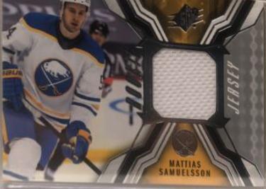 Mattias Samuelsson #RJ-MS 2021-22 SPx Hockey Rookie Jersey