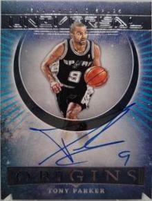 Tony Parker #UA-TPK Basketball Cards 2022 Panini Origins Universal Autographs
