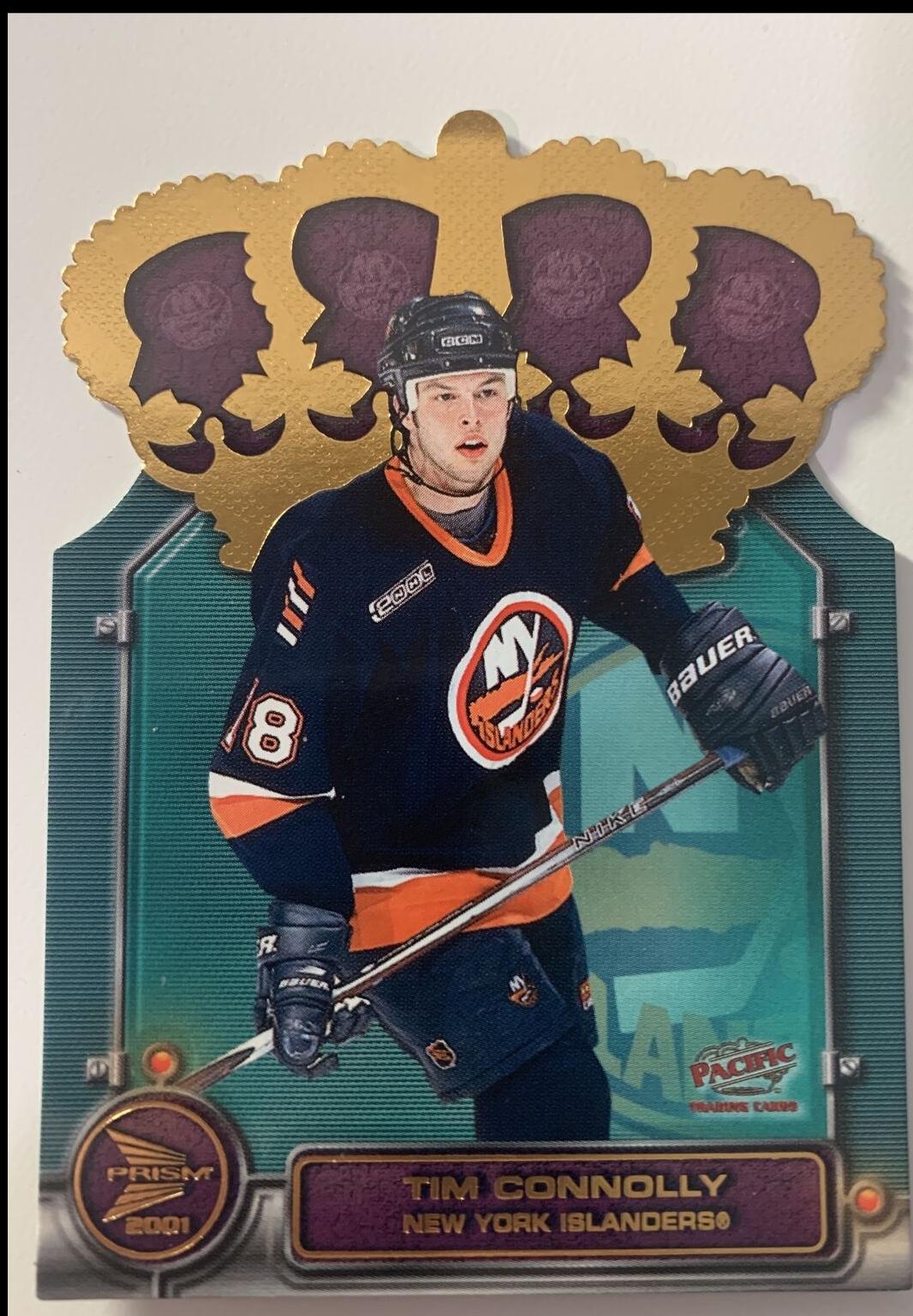 Tim Connolly #5 Hockey Cards 2000 Pacific Prism McDonald's Gold Crown Die Cut
