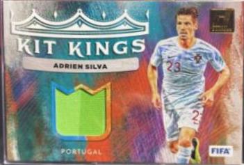 Adrien Silva Soccer Cards 2022 Panini Donruss Kit Kings