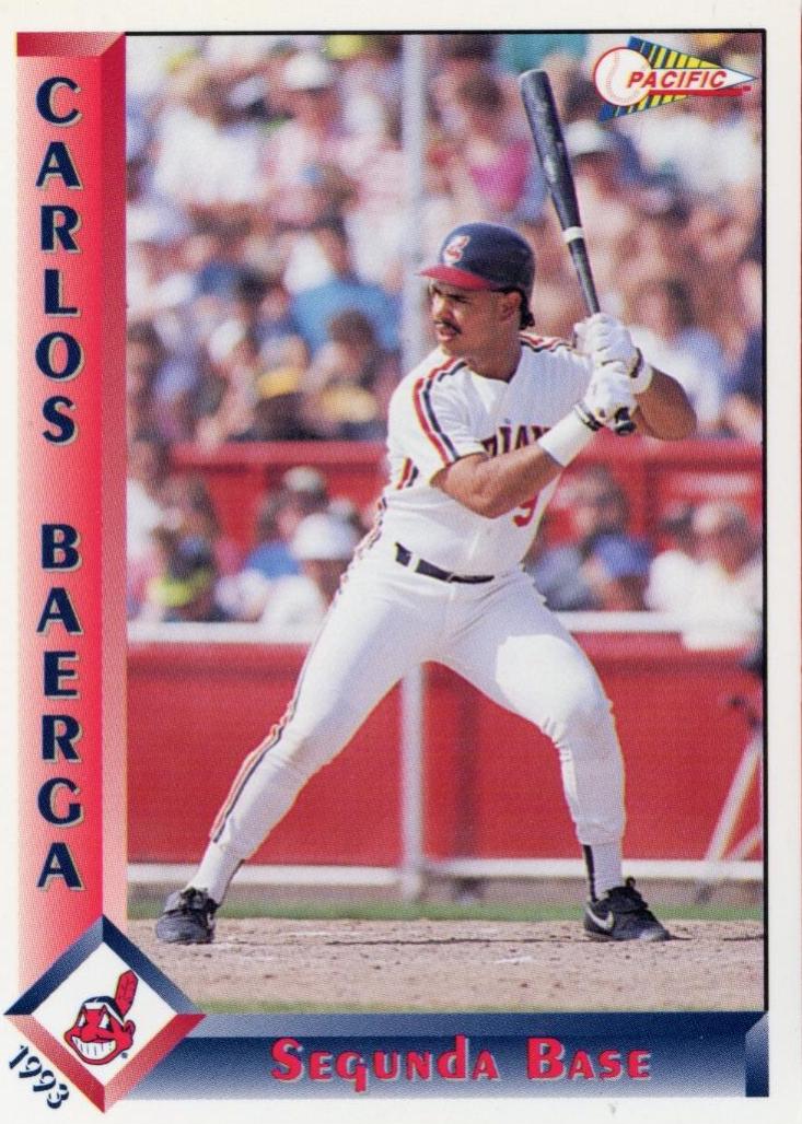 Carlos Baerga #93 Baseball Cards 1993 Pacific Spanish
