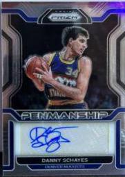 Danny Schayes #PM-DSY Basketball Cards 2021 Panini Prizm Penmanship