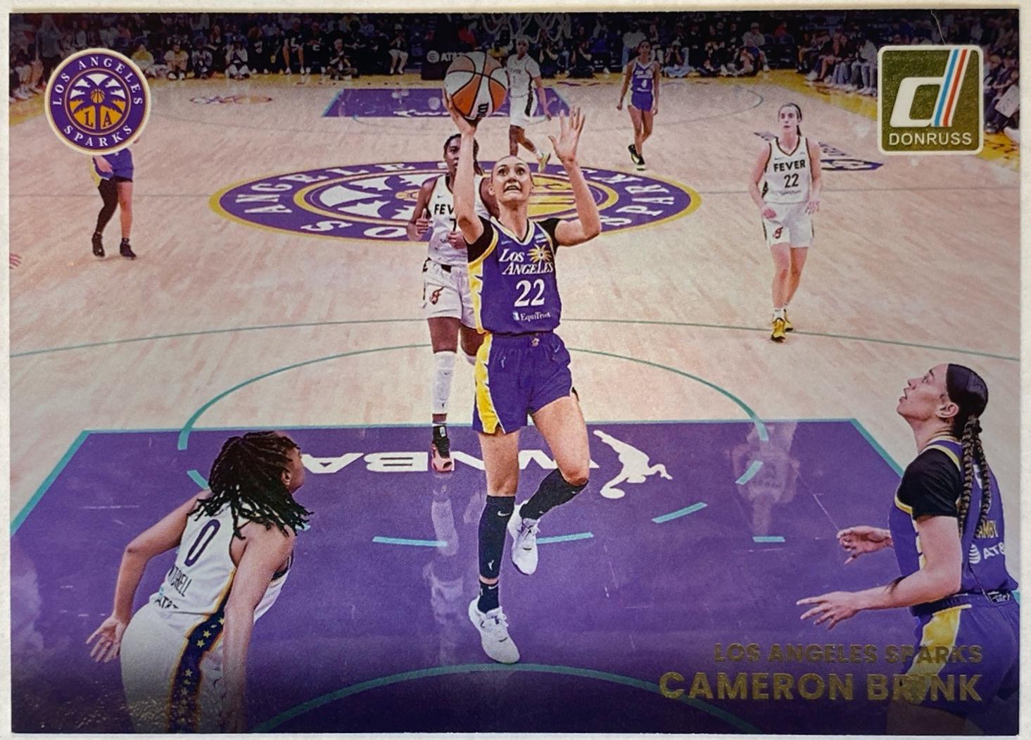 Cameron Brink #7 2025 Panini Donruss WNBA Courtside