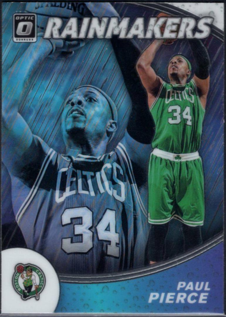 Paul Pierce #7 Basketball Cards 2019 Panini Donruss Optic Rainmakers
