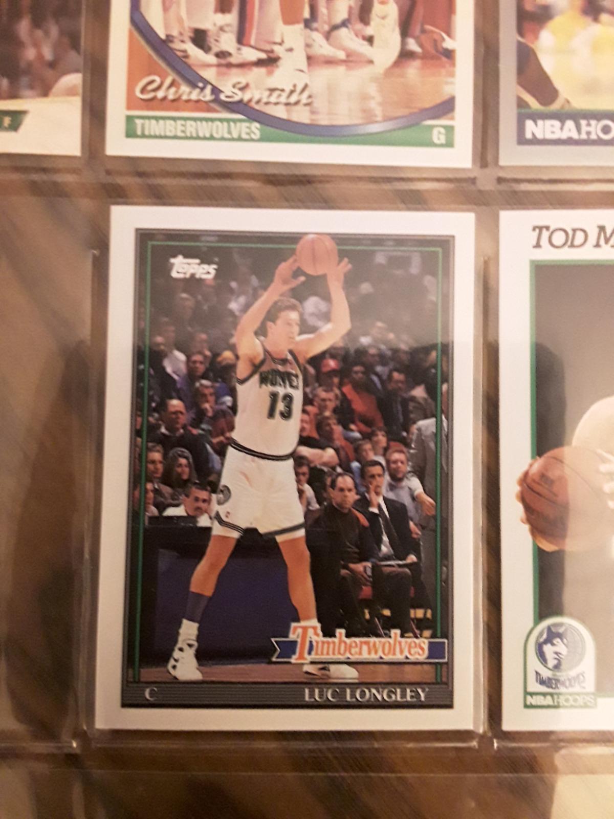 Luc Longley #145 Basketball Cards 1992 Topps Archives