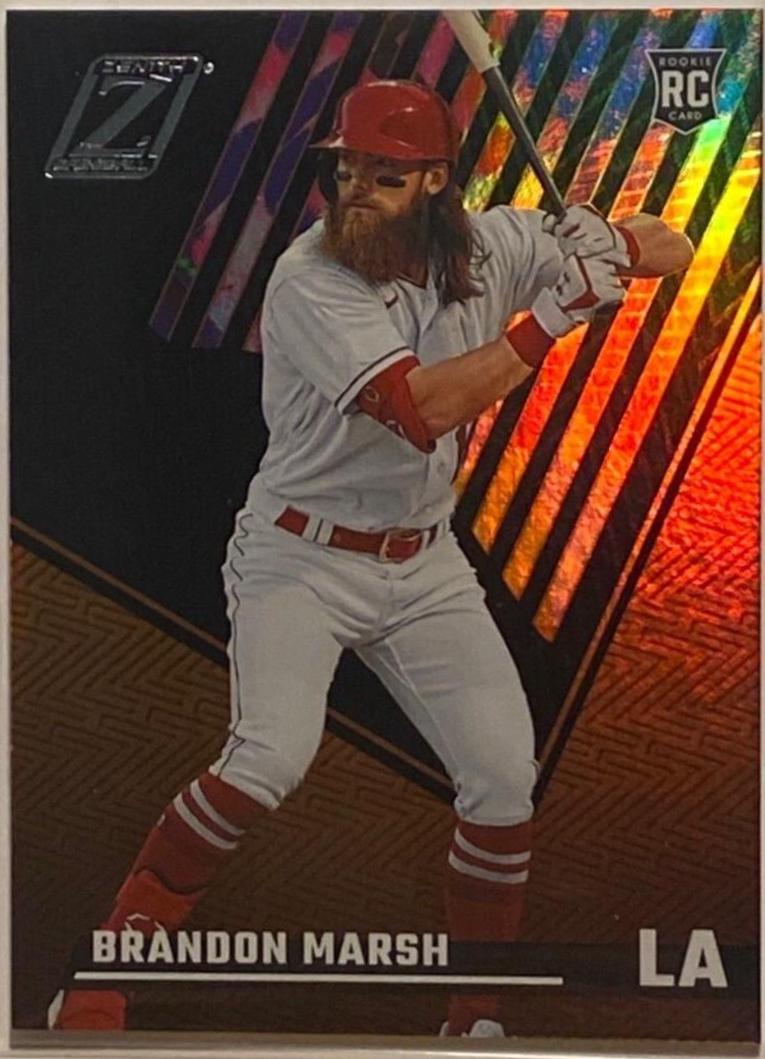 Brandon Marsh #1 Baseball Cards 2022 Panini Chronicles Zenith