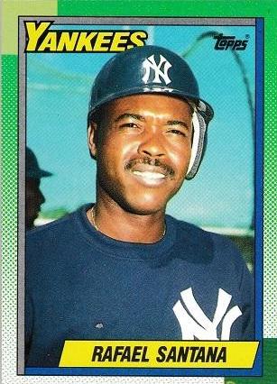 Rafael Santana #651 Baseball Cards 1990 Topps